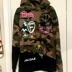 Camouflage Graphic Hoodie